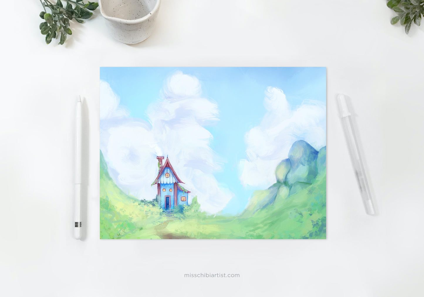 Little Houses | Art Print