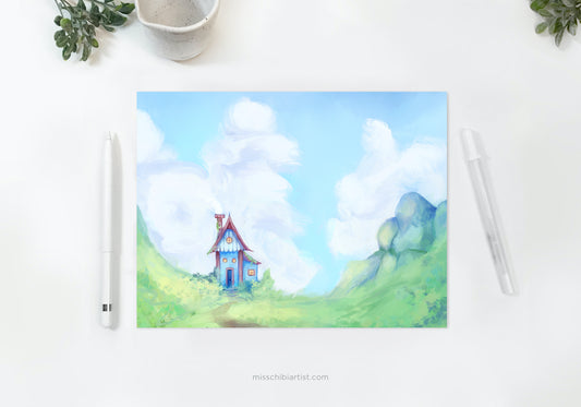 Little Houses | Art Print