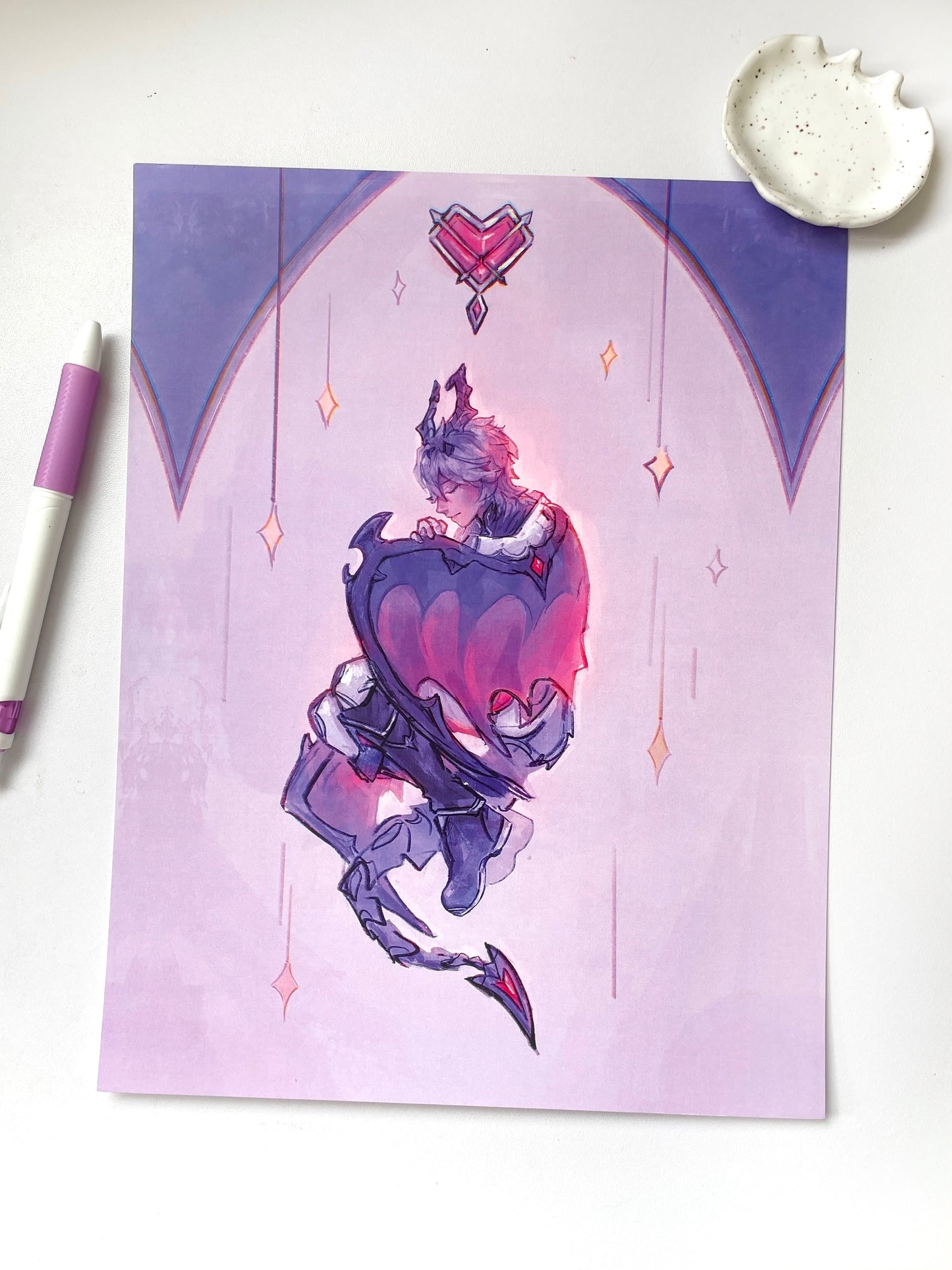 Durin: Genshin Impact Inspired Illustration | Art Print