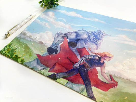 Fullmetal Alchemist Illustration | Art Print