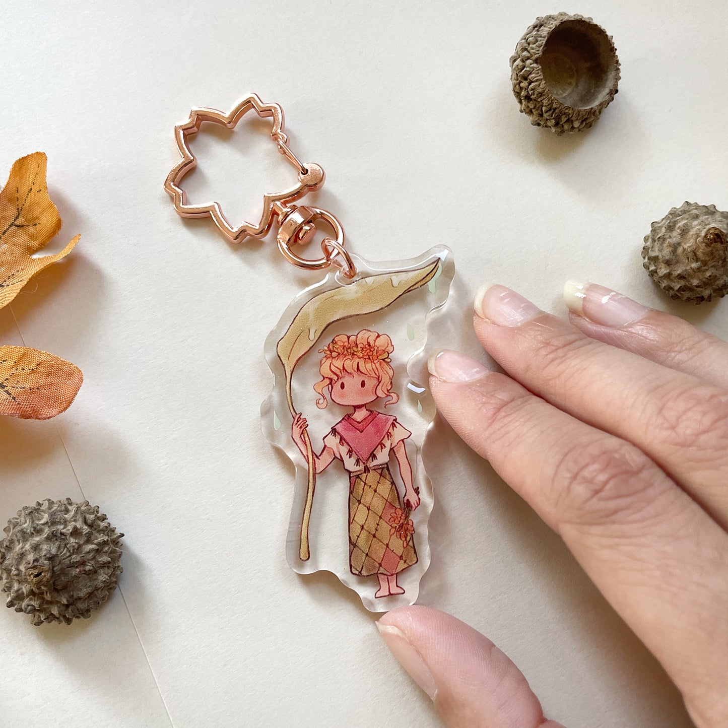 March the Leaflet | Acrylic Charm