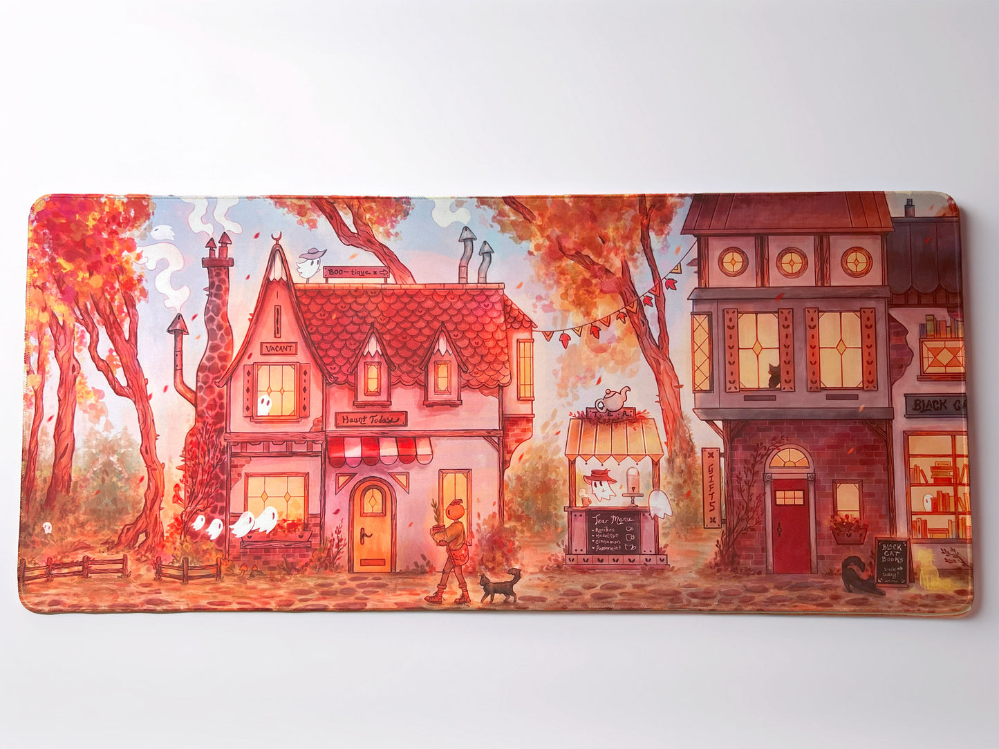 Ghost Town Street | Desk Mat / Playmat