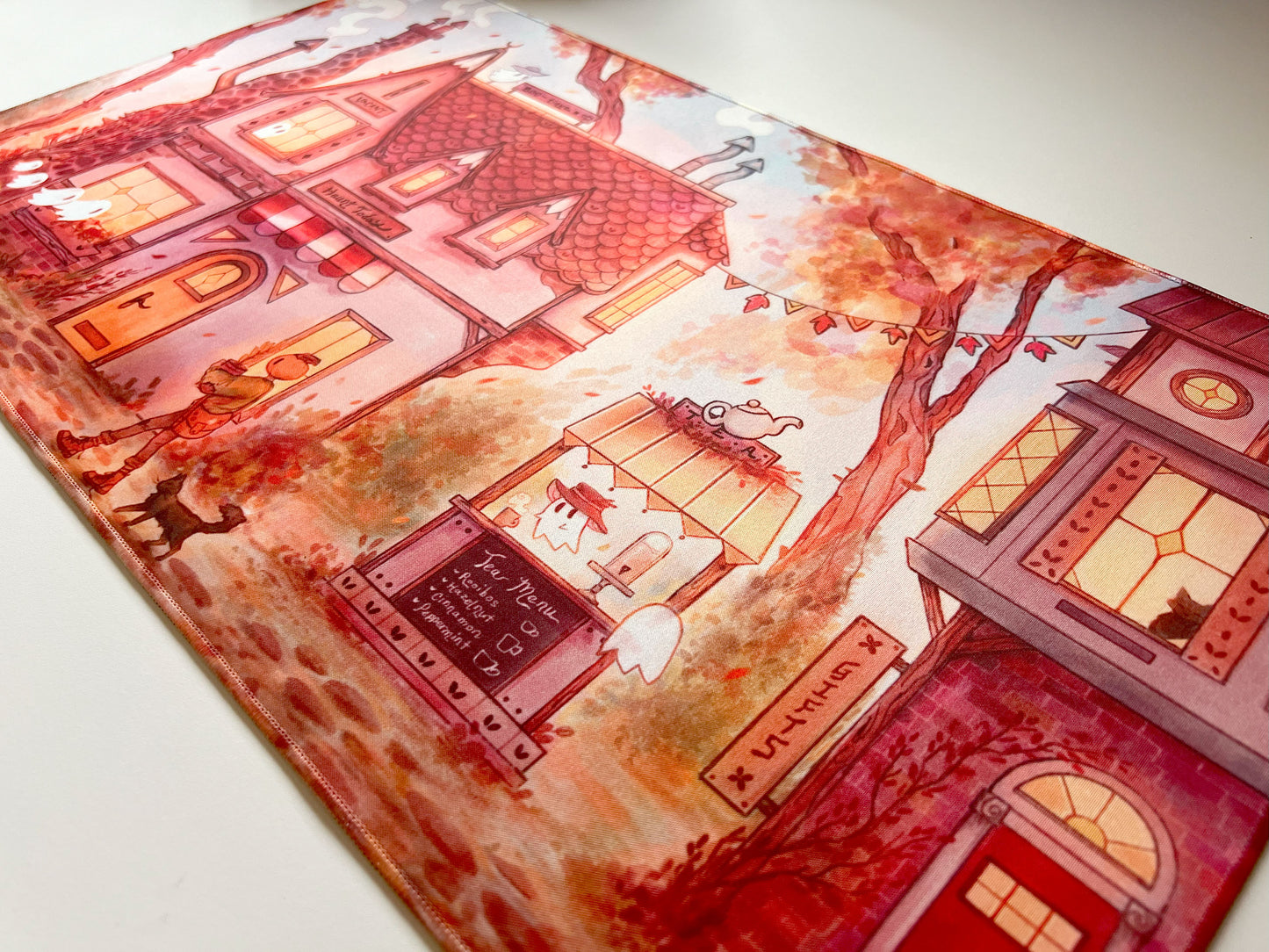 Ghost Town Street | Desk Mat / Playmat
