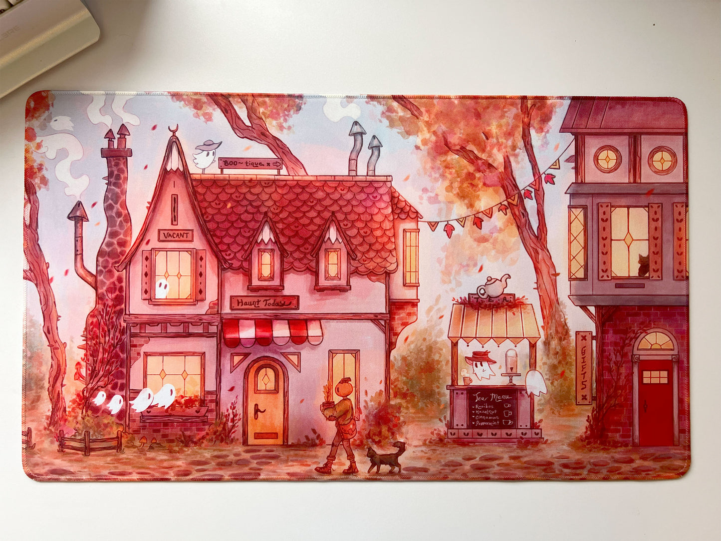 Ghost Town Street | Desk Mat / Playmat