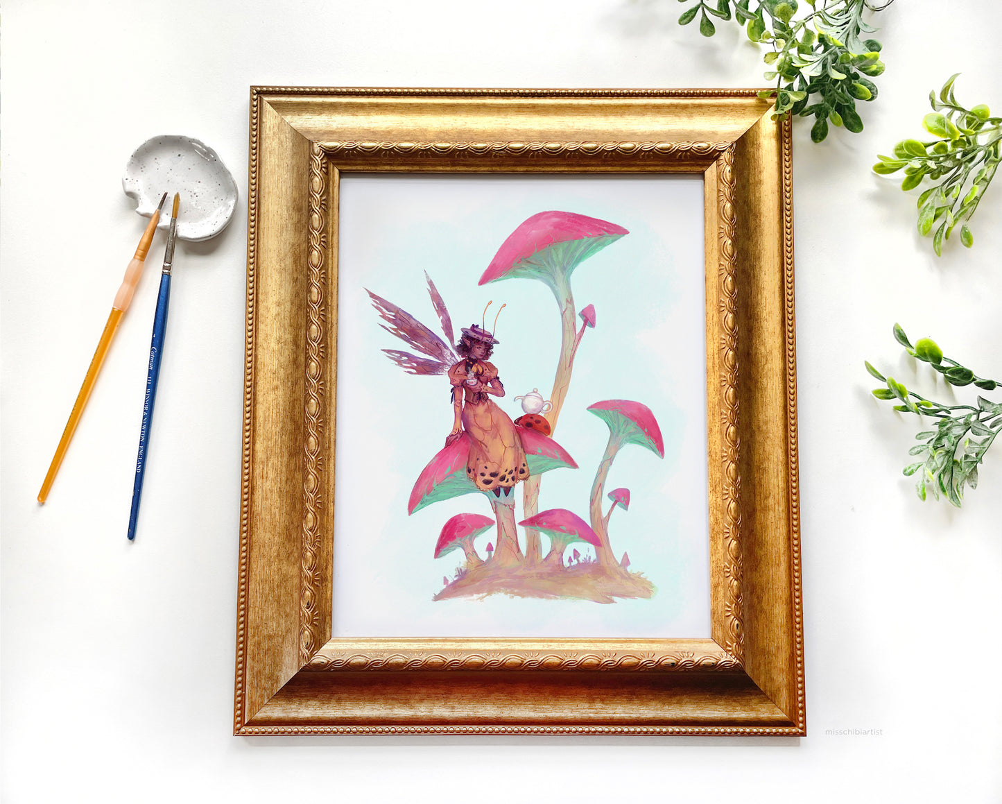 Mushroom Fairy | Art Print