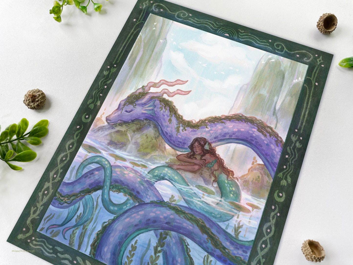 Nap Time Illustration | Art Print