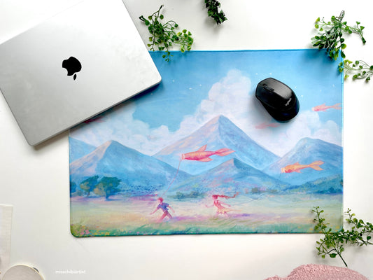 Carefree | Desk Mat / Playmat