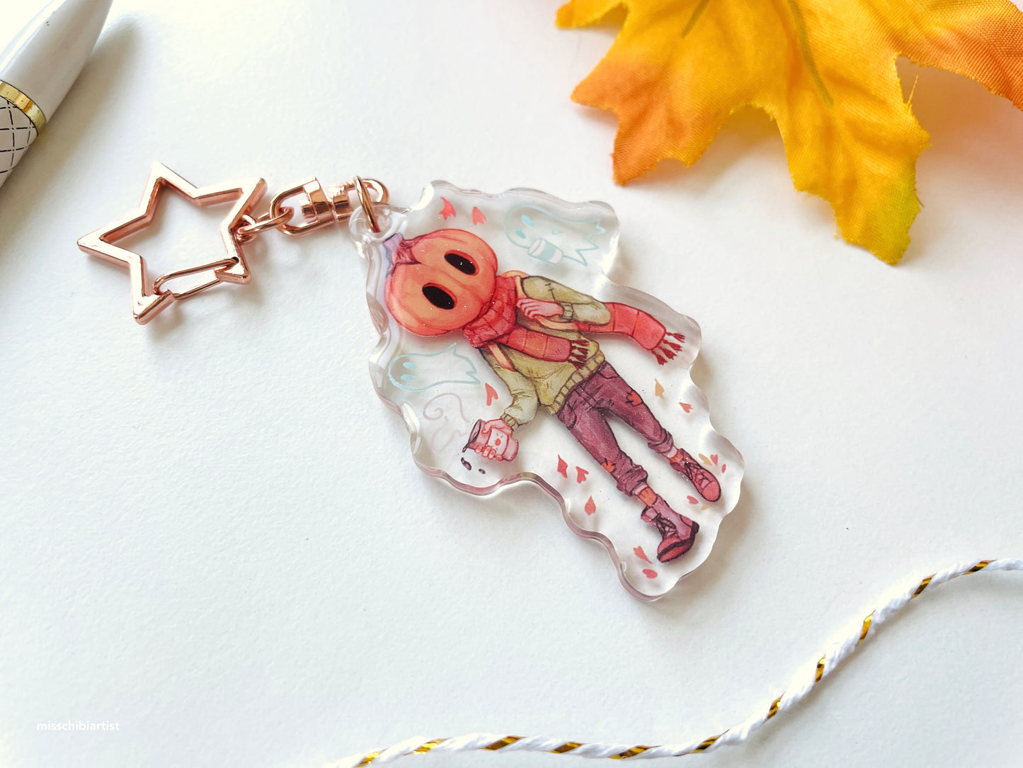 Coffee Pumpkin | Acrylic Charm