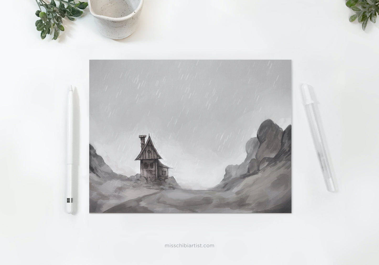 Little Houses | Art Print