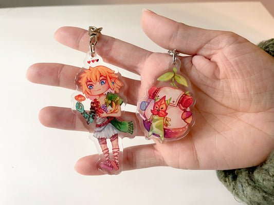 Link and Korok | Acrylic Charm