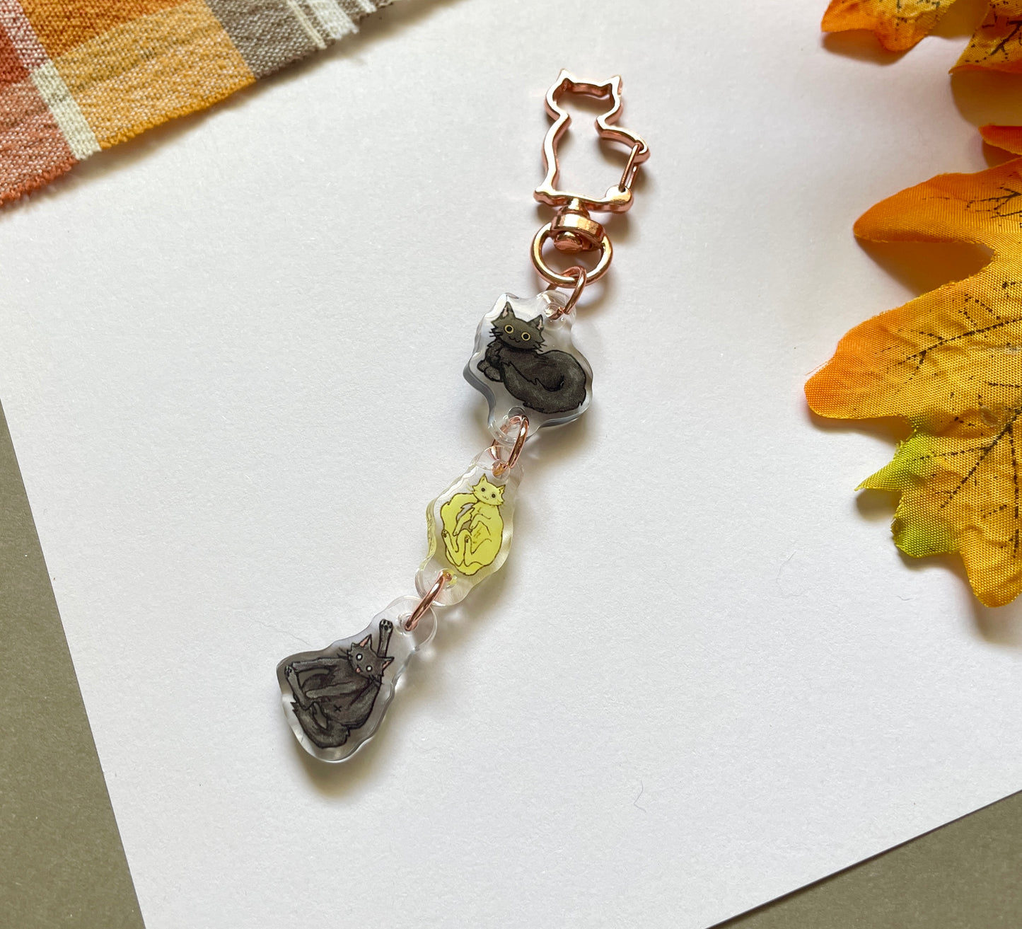 Cat Friends | Acrylic Charm