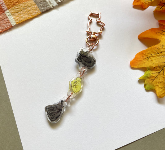 Cat Friends | Acrylic Charm