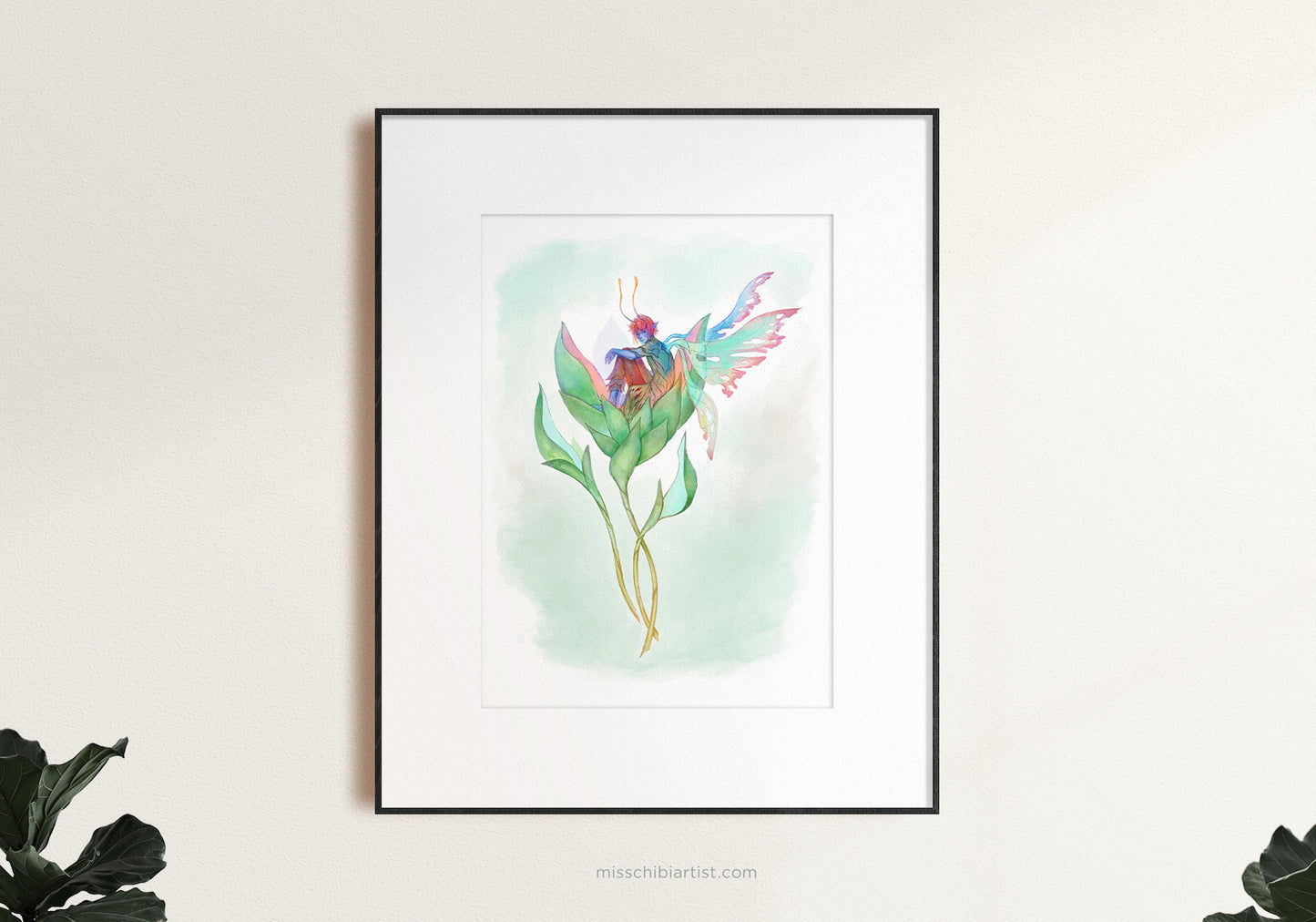Flower Bud Fairy | Art Print