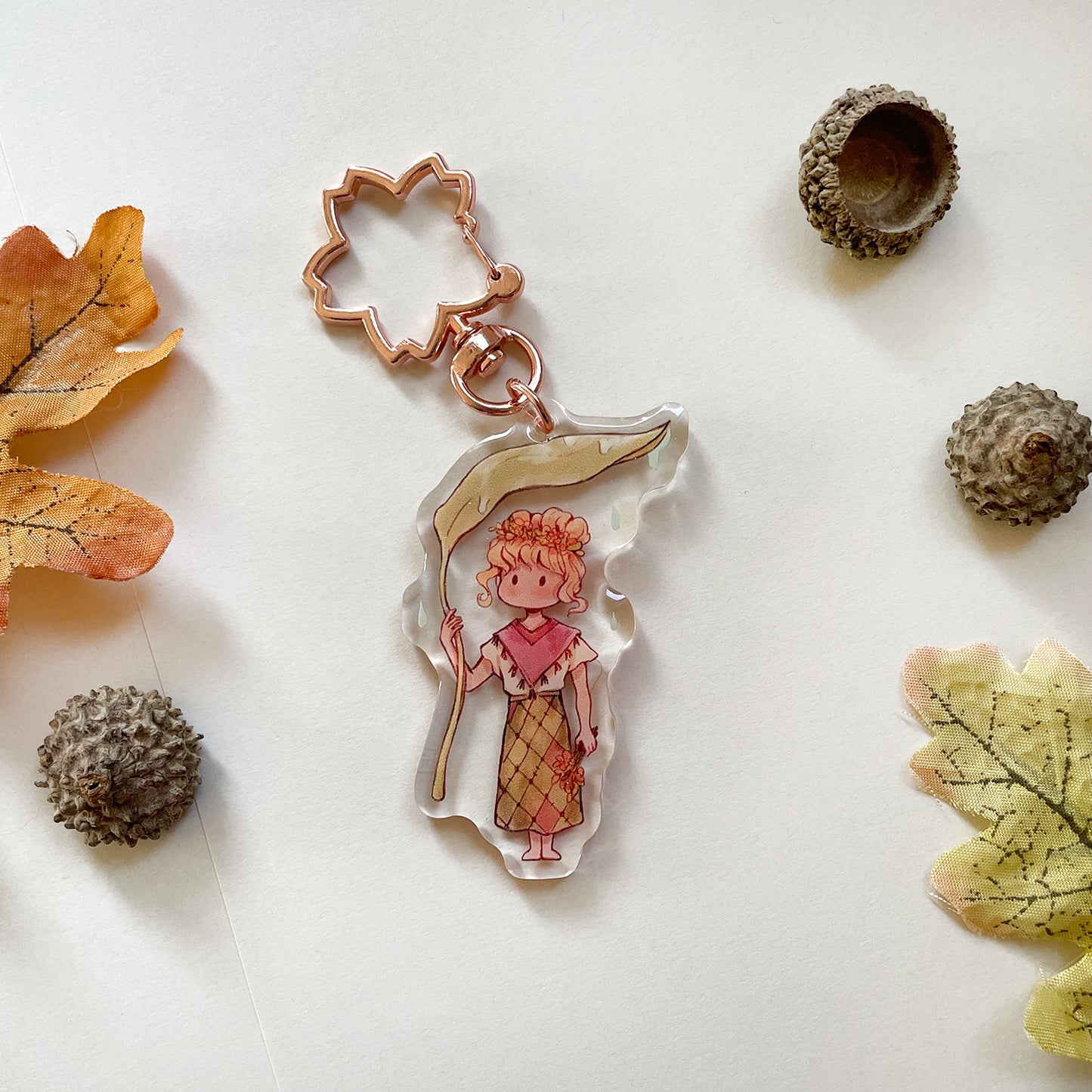 March the Leaflet | Acrylic Charm