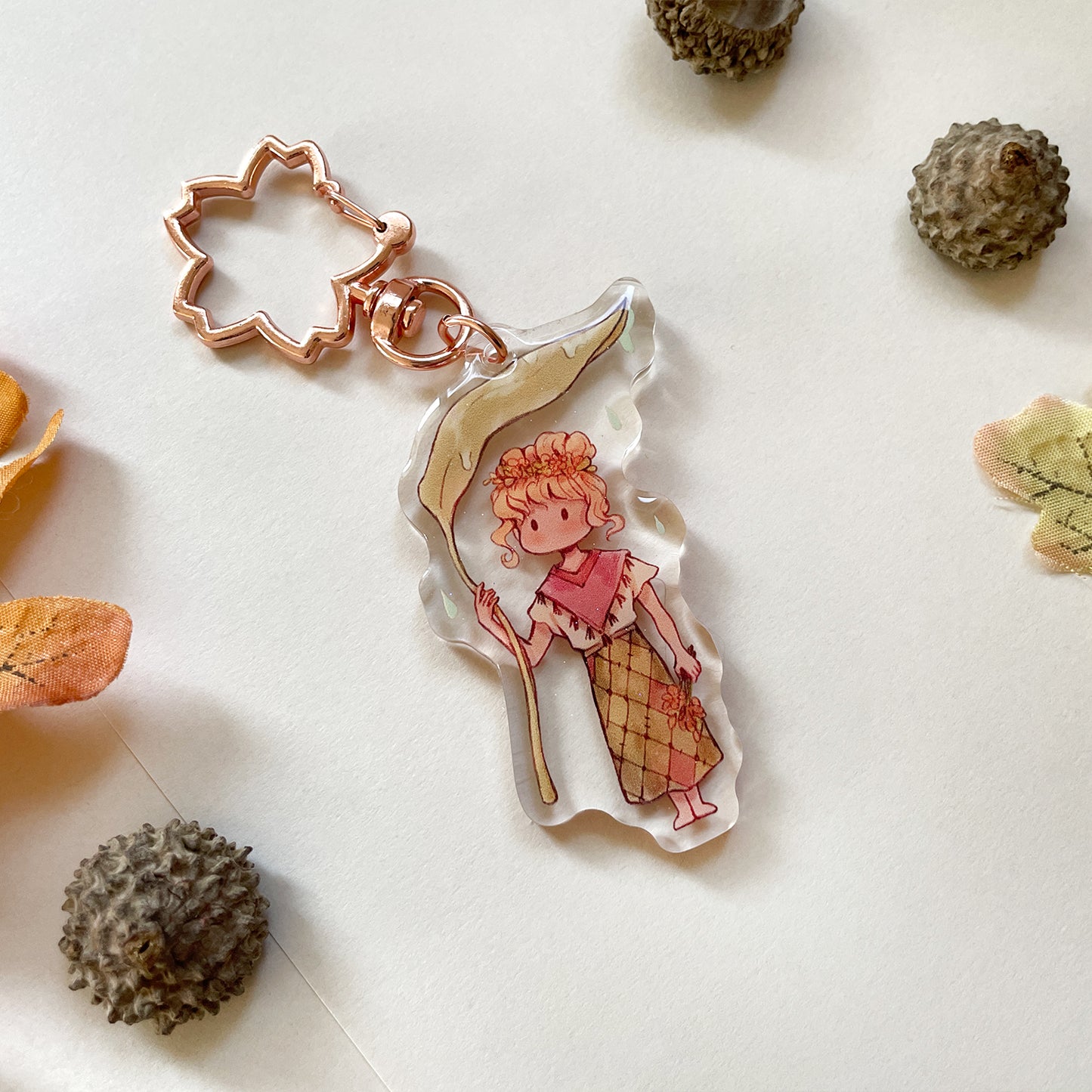 March the Leaflet | Acrylic Charm