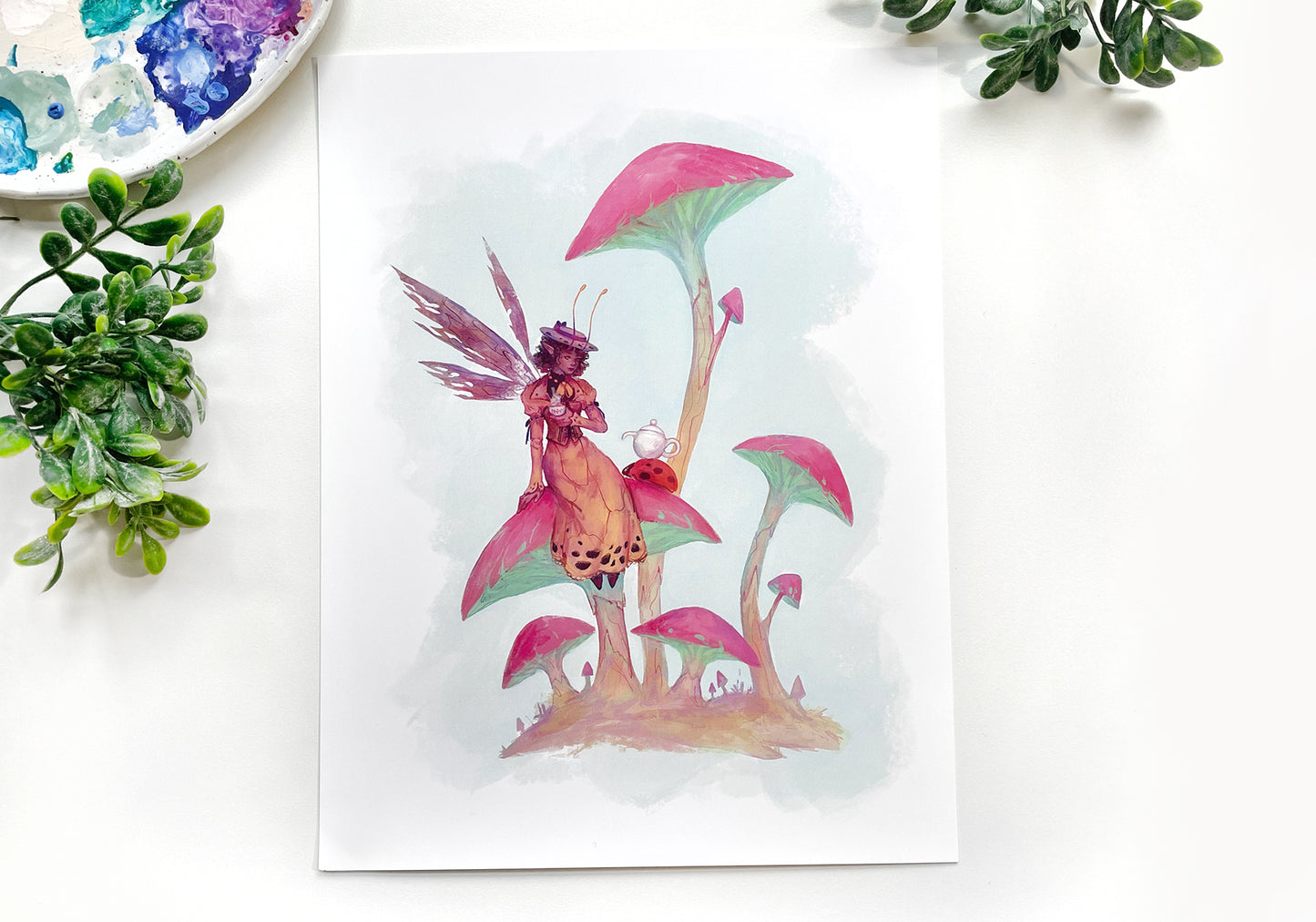 Mushroom Fairy | Art Print