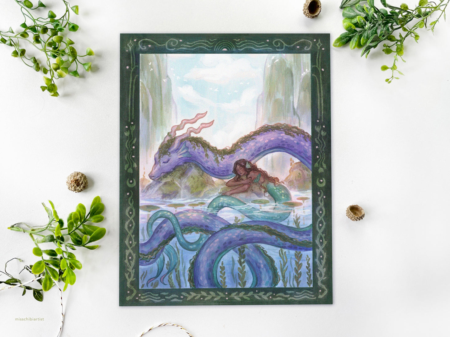 Nap Time Illustration | Art Print