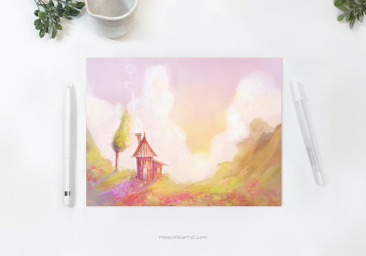Little Houses | Art Print