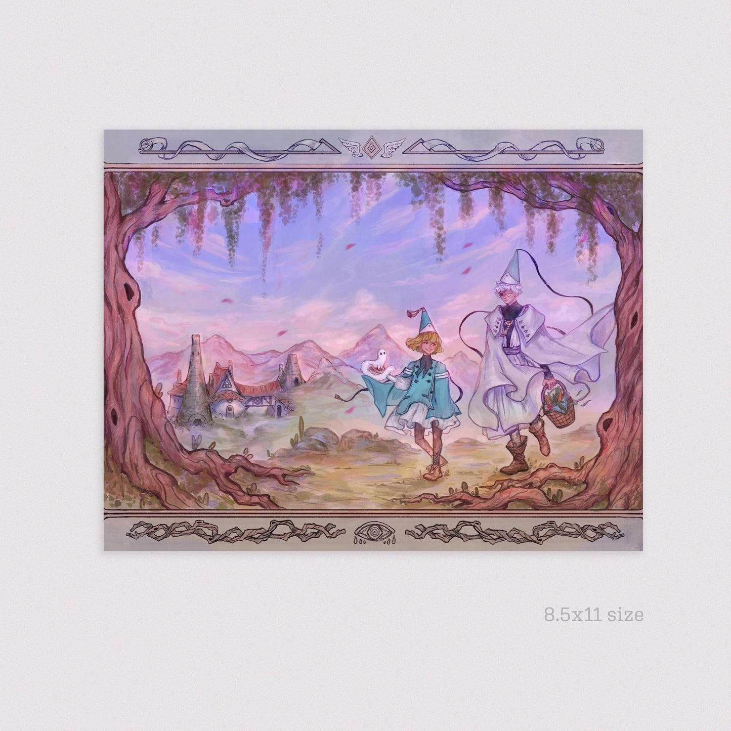 Atelier | Coco and Qifrey Art Print