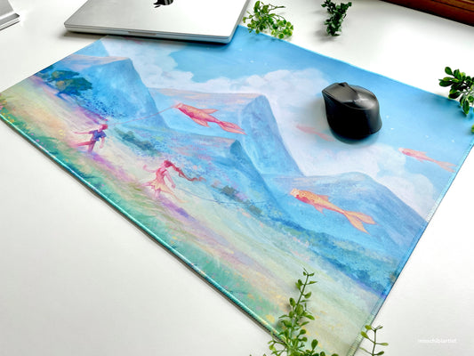 Carefree | Desk Mat / Playmat