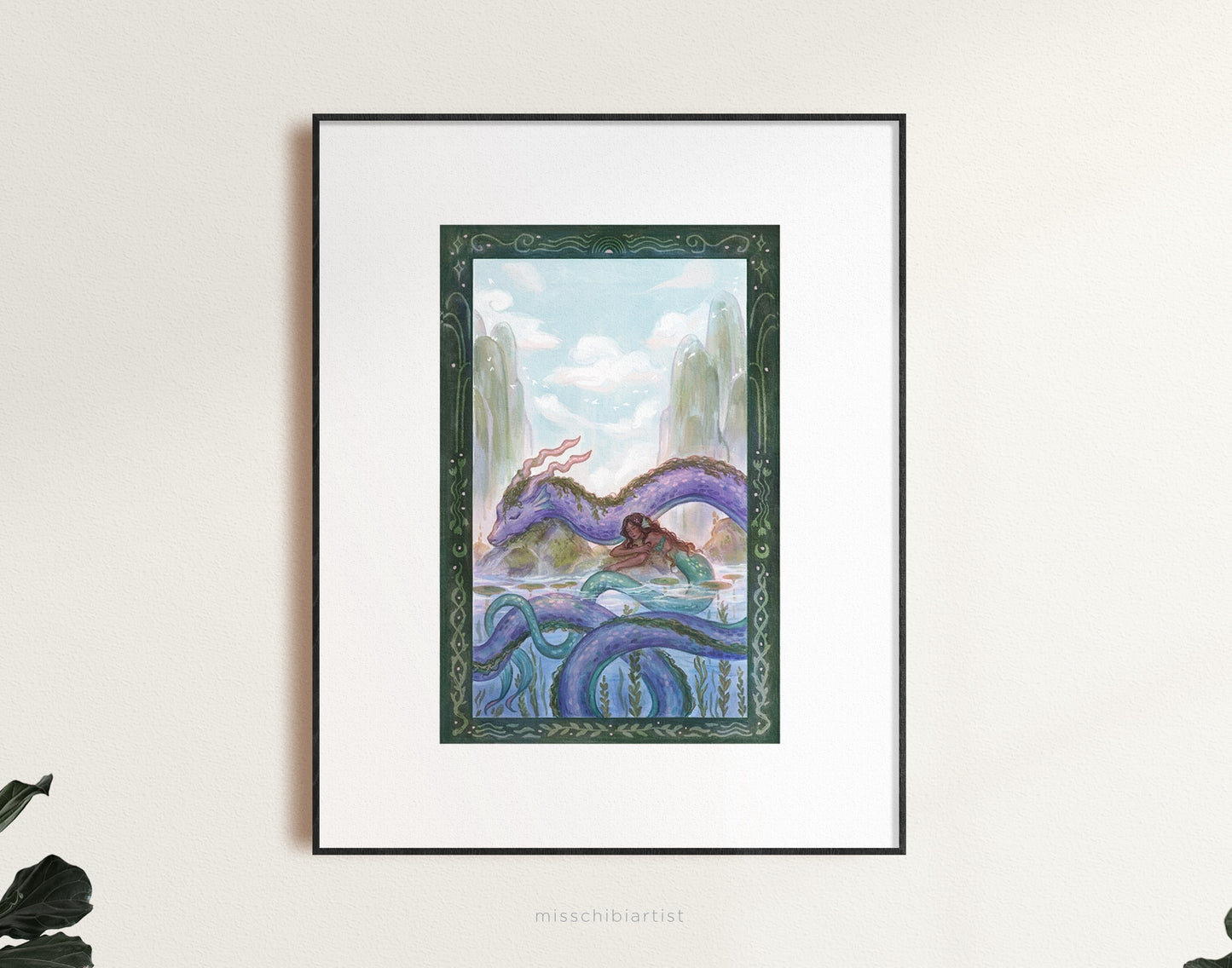 Nap Time Illustration | Art Print