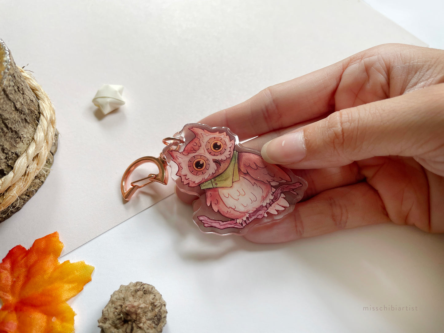 Owl | Acrylic Charm