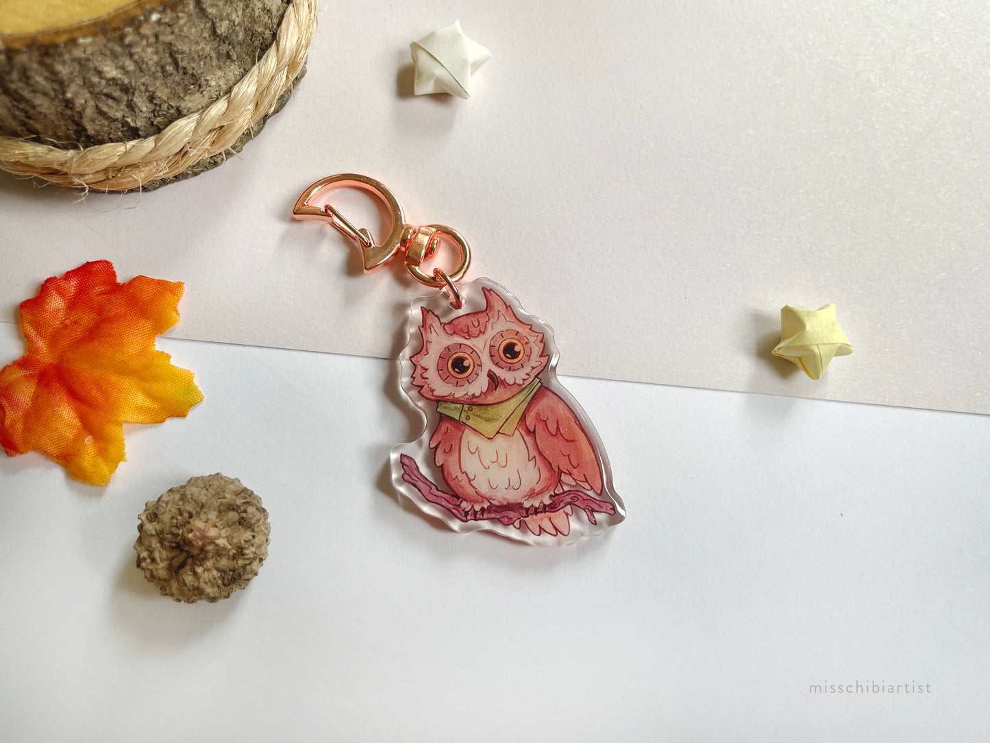 Owl | Acrylic Charm