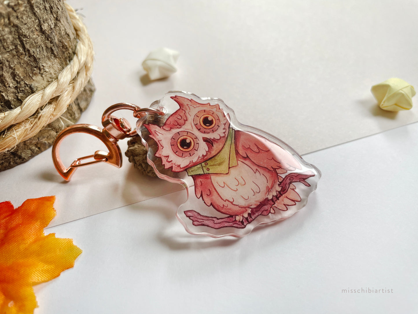 Owl | Acrylic Charm