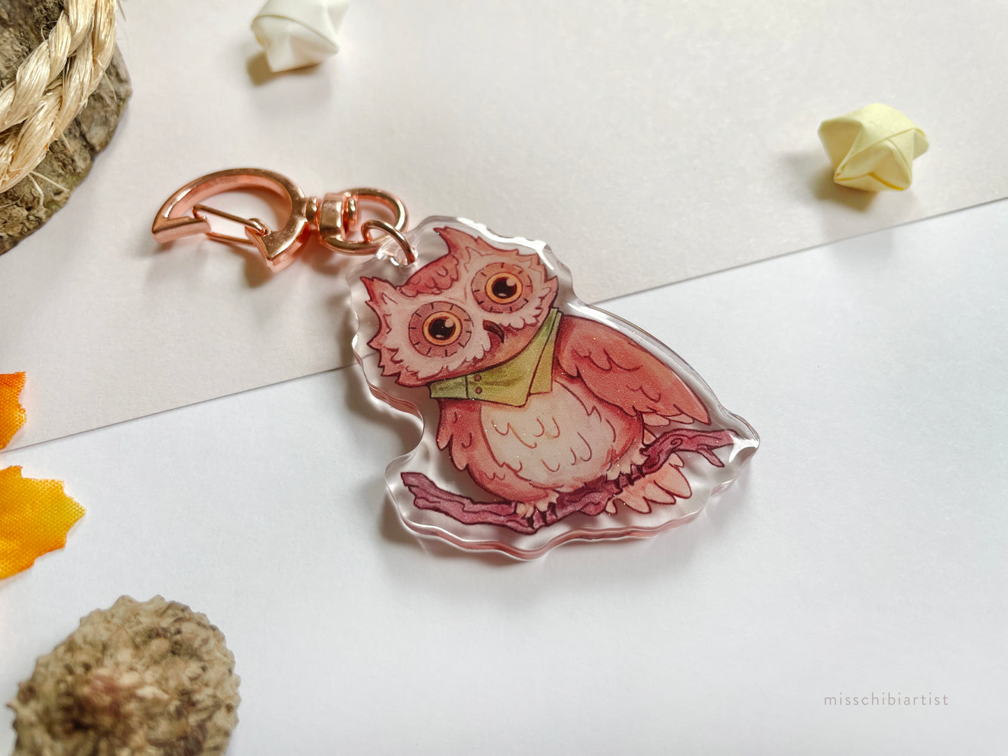 Owl | Acrylic Charm